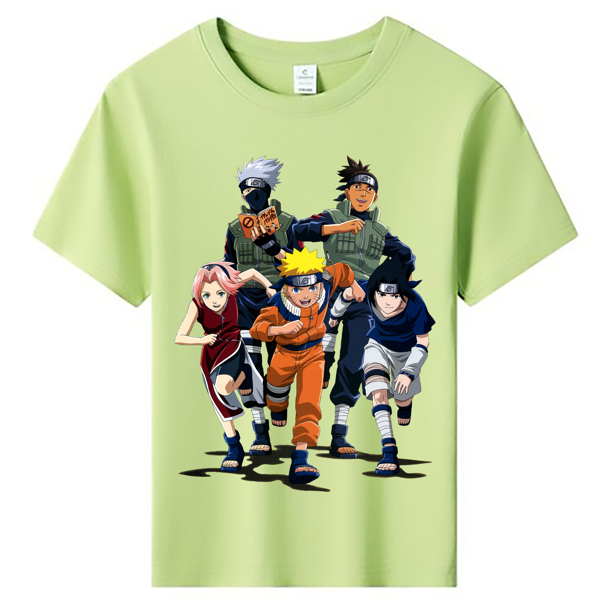 （画像用） NARUTO -ナルト- うずまき ナルト Uzumaki Naruto 綿100％キッズTシャツ（フロントプリント）